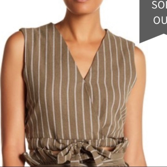 English Factory drawstring crop top size medium - Picture 1 of 5